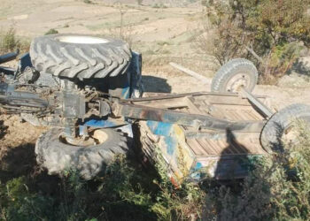 ट्याक्टर दुर्घटना हुँदा १ जनाको मृत्यु