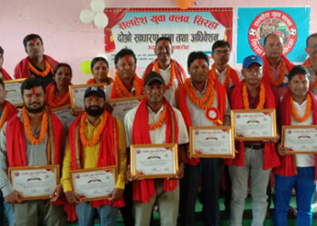 सिरहा नगरक्षेत्रका युवाहरुलाई खेलसँग जोड्नु पर्छ : मेयर डा यादव