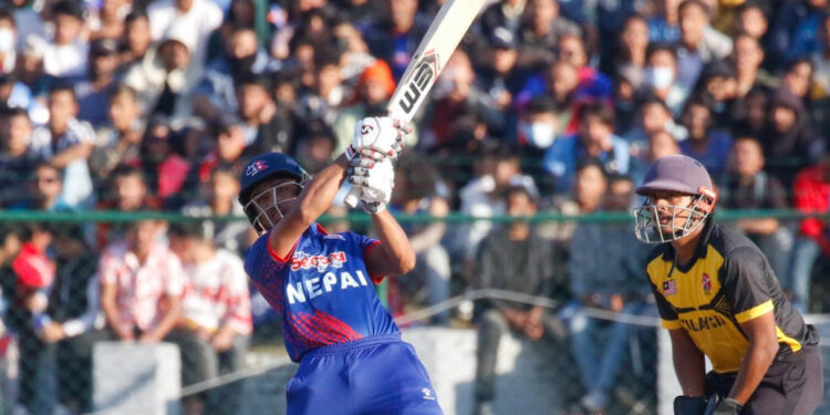 विश्वकप एसिया छनोट : सानदार ब्याटिङसँगै नेपाल सेमिफाइनलमा