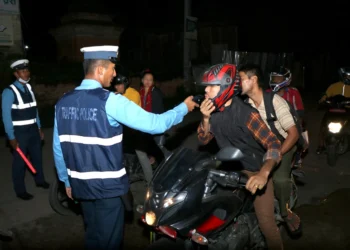 ट्राफिक कारबाही तीव्र, पछिल्लो २४ घण्टामा मापसे गरी सवारी चलाउने ७५ जना पक्राउ
