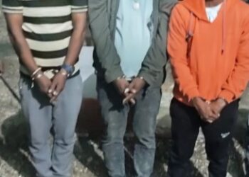 अटोमेटिक पेस्तोल र दुई लाखसहित तीनजना पक्राउ