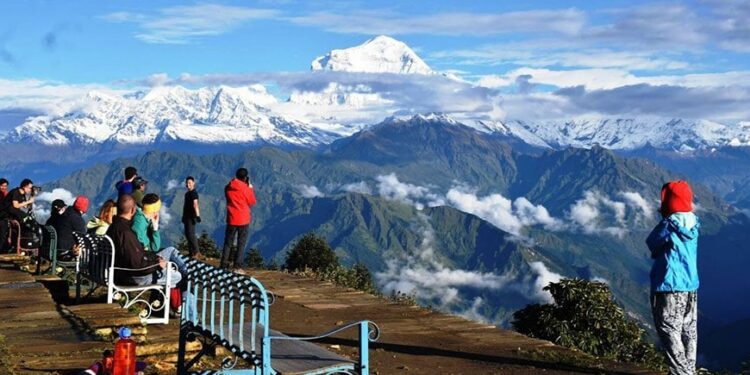 ऐतिहासिक हर्सिङडाँडामा पर्यटक वृद्धि