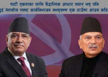 दाहाल कार्यकारी अध्यक्ष र भट्टराईलाई  वैचारिक मोर्चा प्रमुख बनाउने गृहकार्य