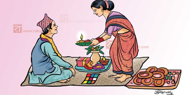 मिथिलामा ‘भैयादुज’ मनाइँदै