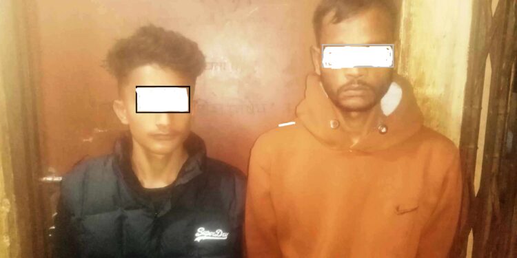 लागूऔषध सहित दुई जना पक्राउ