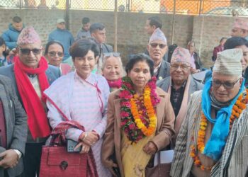 लुम्बिनीमा एमालेको तर्फबाट उम्मेदवारी दर्ता