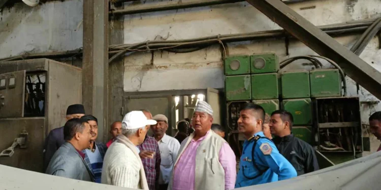 वीरगन्ज चिनी कारखाना सञ्चालन गर्न सकिने संसदीय टोलीको निष्कर्ष