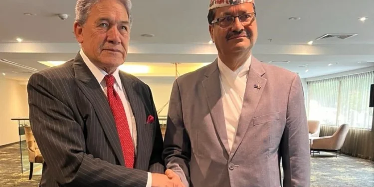 नेपाल–न्युजिल्याण्ड द्विपक्षीय बैठक