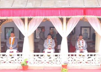 राष्ट्रपति पौडेलद्वारा वसन्त श्रवण (तस्बिरहरू)