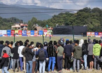नेपाल ए र क्यानडा ११ बिच प्रतिस्पर्धा हुँदै