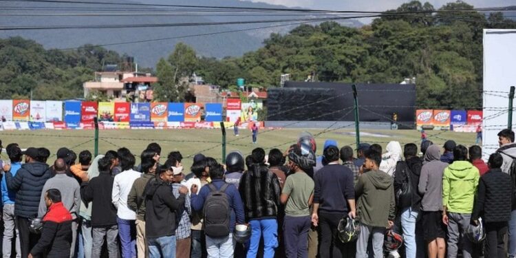 नेपाल ए र क्यानडा ११ बिच प्रतिस्पर्धा हुँदै