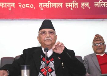 केन्द्रीय समिति बैठकमा ओलीको लिखित दस्ताबेज नआउने