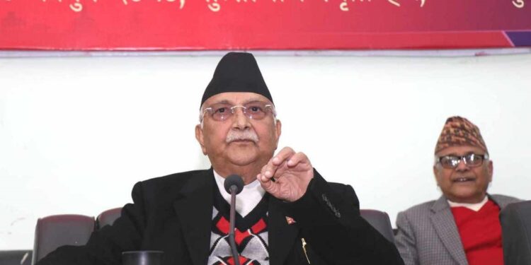 केन्द्रीय समिति बैठकमा ओलीको लिखित दस्ताबेज नआउने