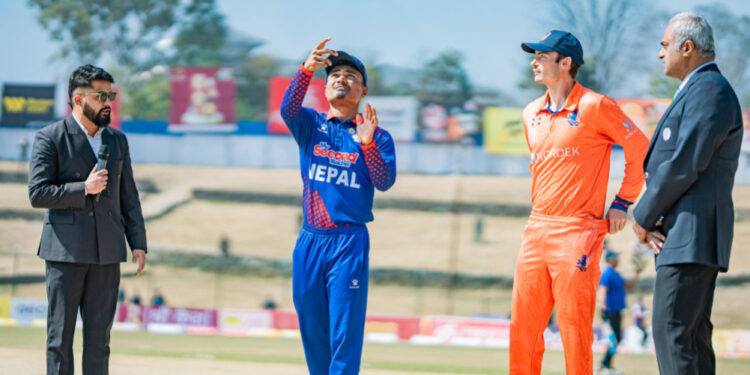 पालको टस जित्यो, ब्याटिङ गर्दै नेदरल्यान्ड्स