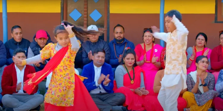 ‘चरी वनमा’मा चन्द्रकुमार र कौशिलाको अभिनय