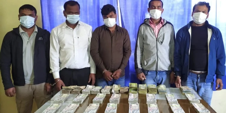 हुन्डी कारोबारमा संलग्न रहेको आरोपमा ५ जना पक्राउ