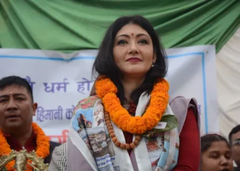अमेरिकाको मुक्तिनाथ धाममा हिमानीको रुद्राभिषेक