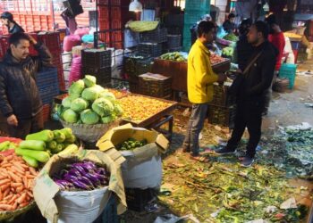 सफा तरकारीको फोहोर बजार (फोटो फिचर)