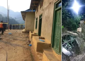 ४ वर्षअघि लुटिएको थियो अहिले काटिएको बुद्धचित्त रुखको माला